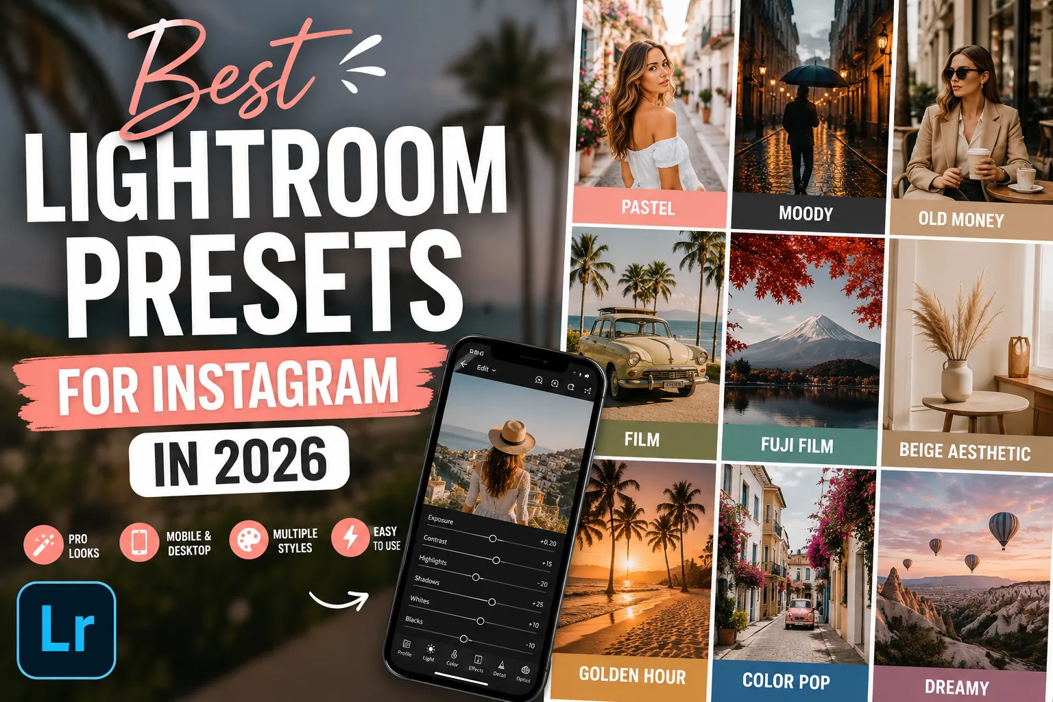 The Best Lightroom Presets for Instagram (2026 Feed Guide)
