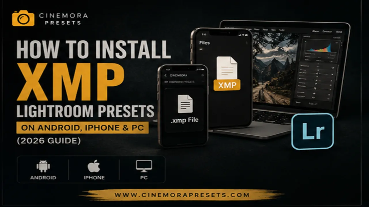 How to Install Lightroom Presets (Free) — Mobile, Desktop & XMP Guide