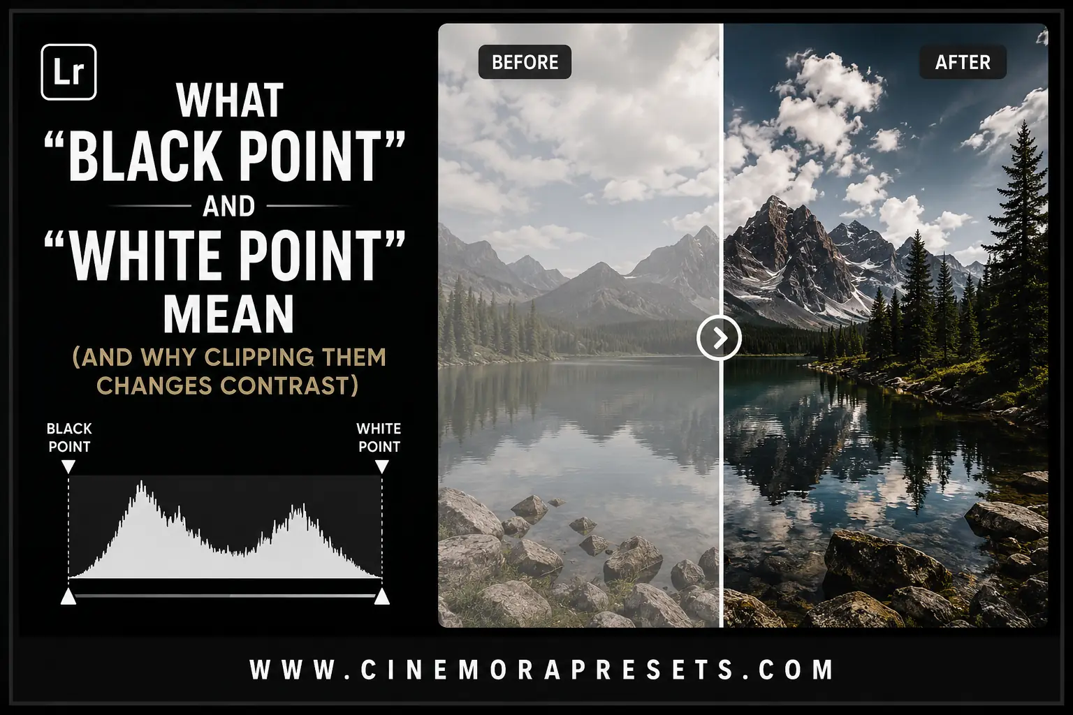 What "Black Point" and "White Point" Mean (And Why Clipping Them Changes Contrast)