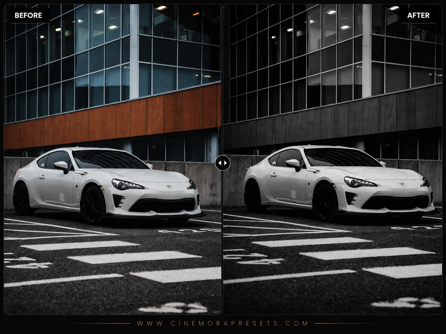 Black and White Lightroom Presets Preset Pack Preview