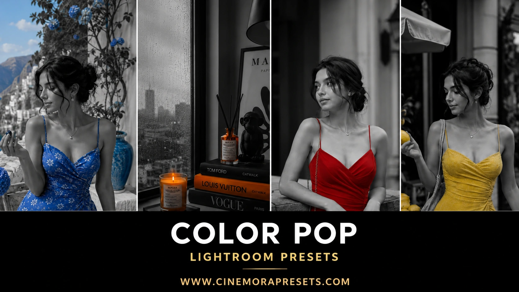Color Pop Lightroom Presets Preset Pack Preview