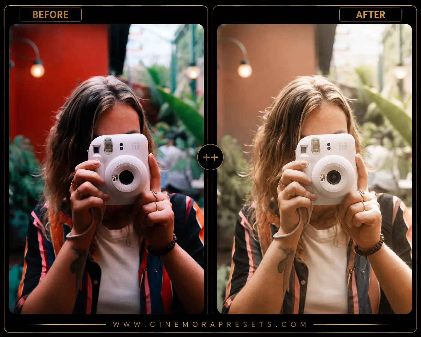 Free Disposable Camera Lightroom Presets for a Vintage Film Look Preset Preview