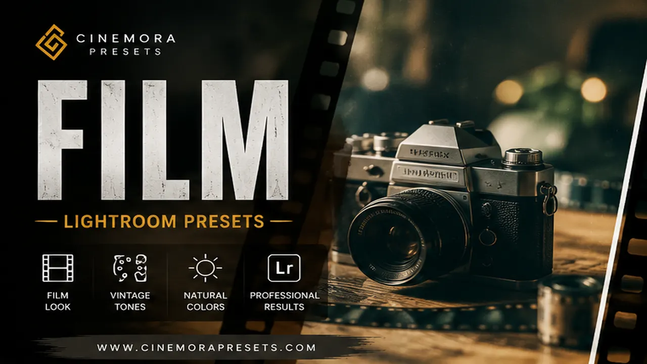 Film Lightroom Presets Preset Pack Preview