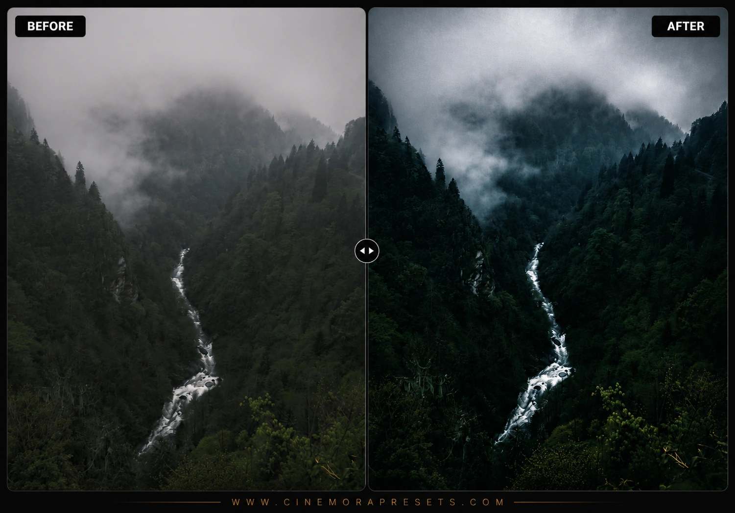 Forest Lightroom Presets Preset Pack Preview
