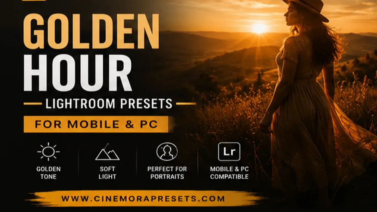 Golden Hour Lightroom Presets Preset Pack Preview