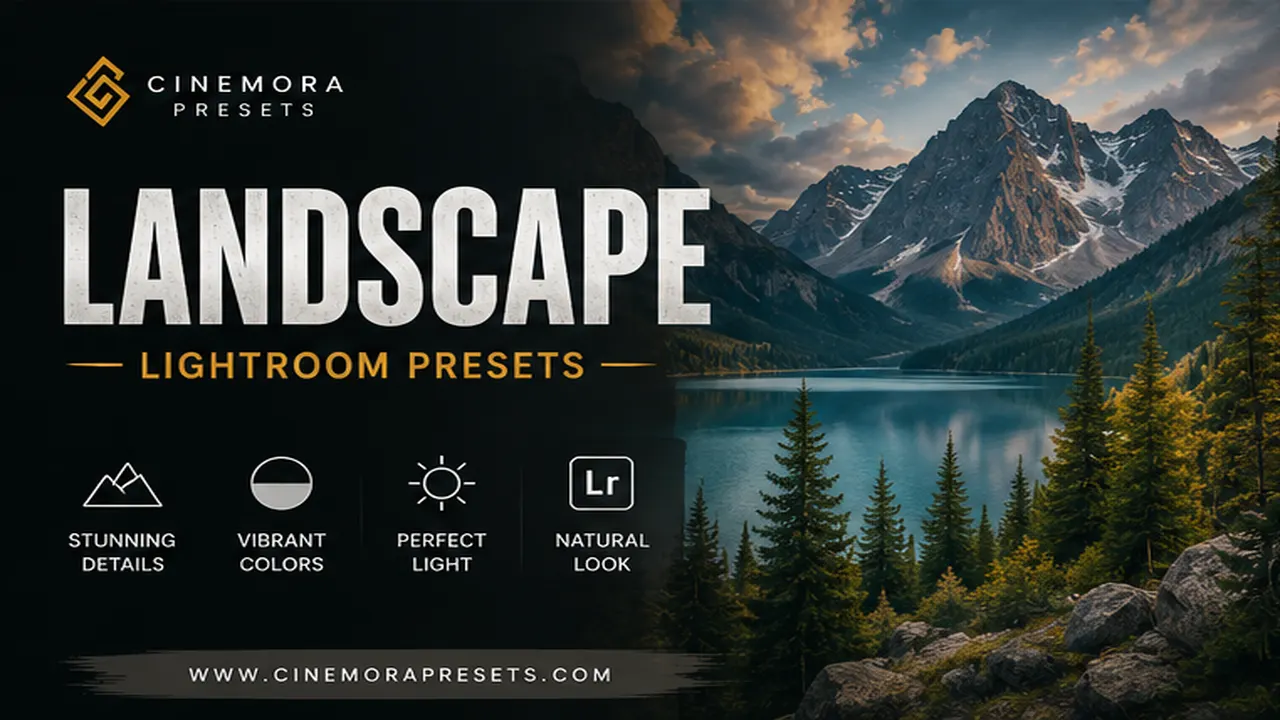 Landscape Lightroom Presets Preset Pack Preview