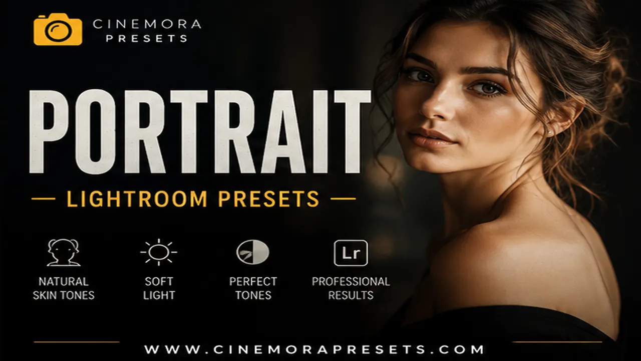 Portrait Lightroom Presets Preset Pack Preview