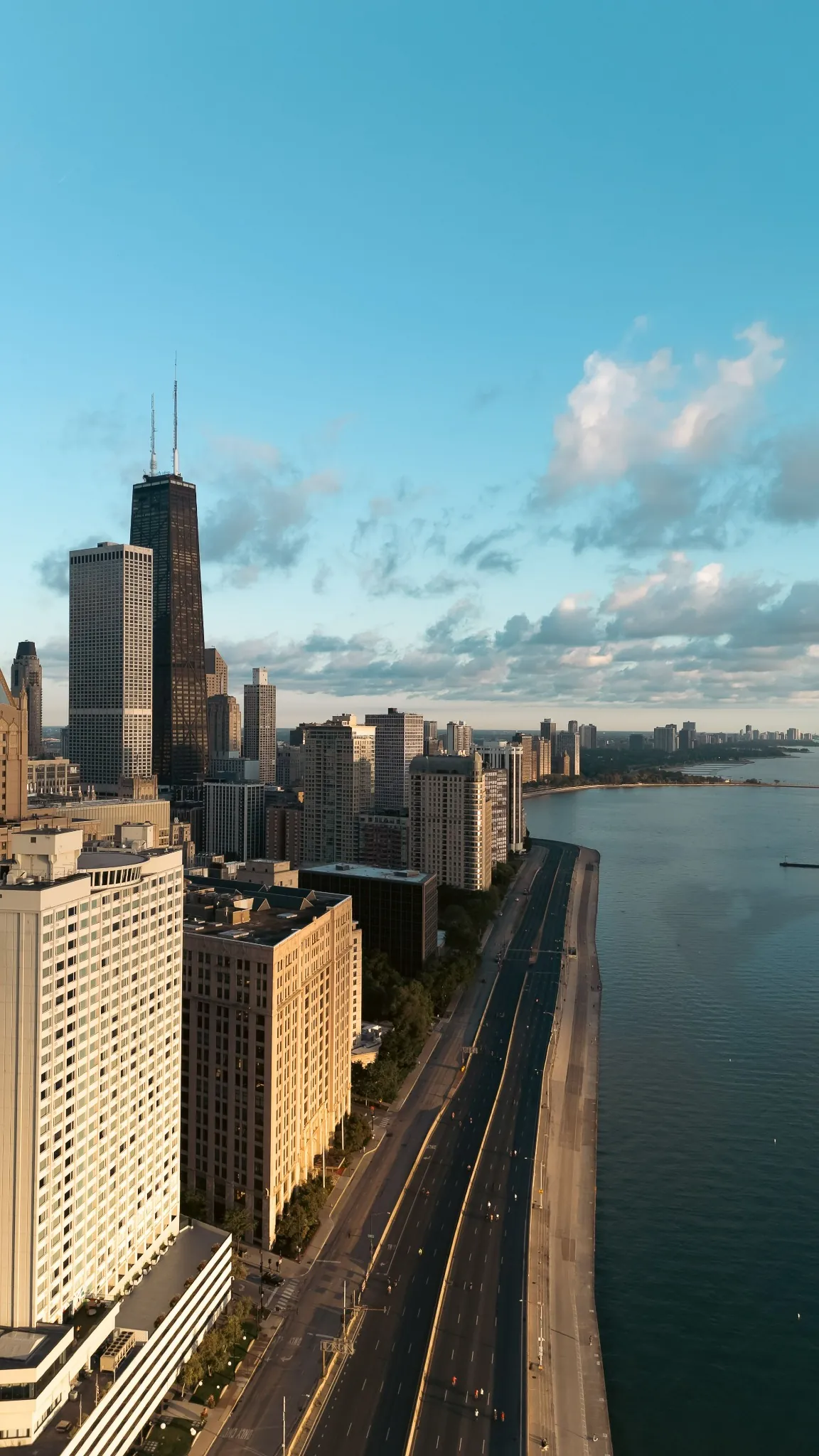 Before applying Skyline Lightroom Presets - Original unedited city skyline photo